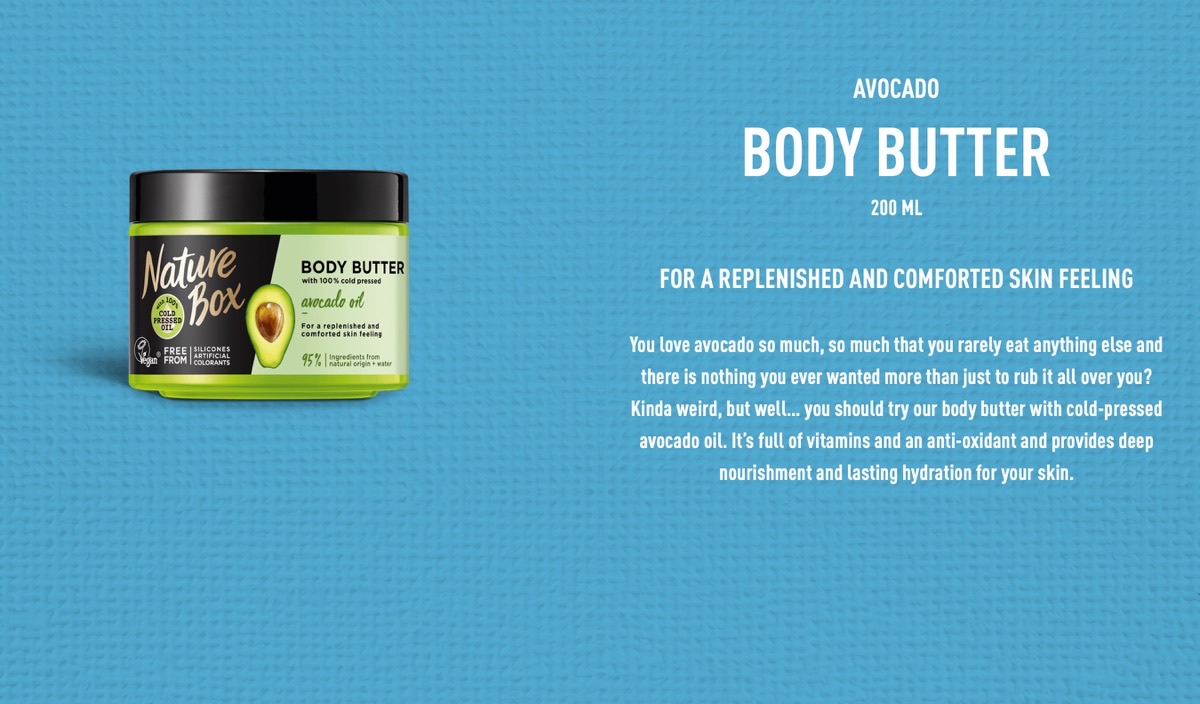 Avocado Body Butter: Avocado so sehr lieben, dass man sich damit einreiben will