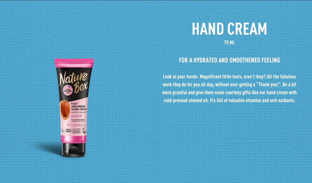 Hand Cream: Hände als großartige kleine Werkzeuge, die nie ein Danke bekommen
