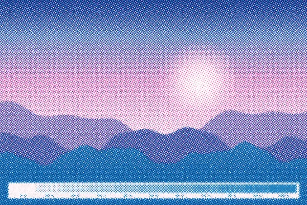 Riso, zweifarbig, raue Kanten